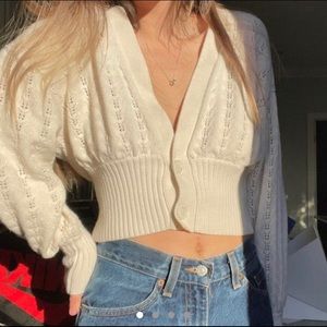 Aritzia Wilfred Thais Plunge Front White C…